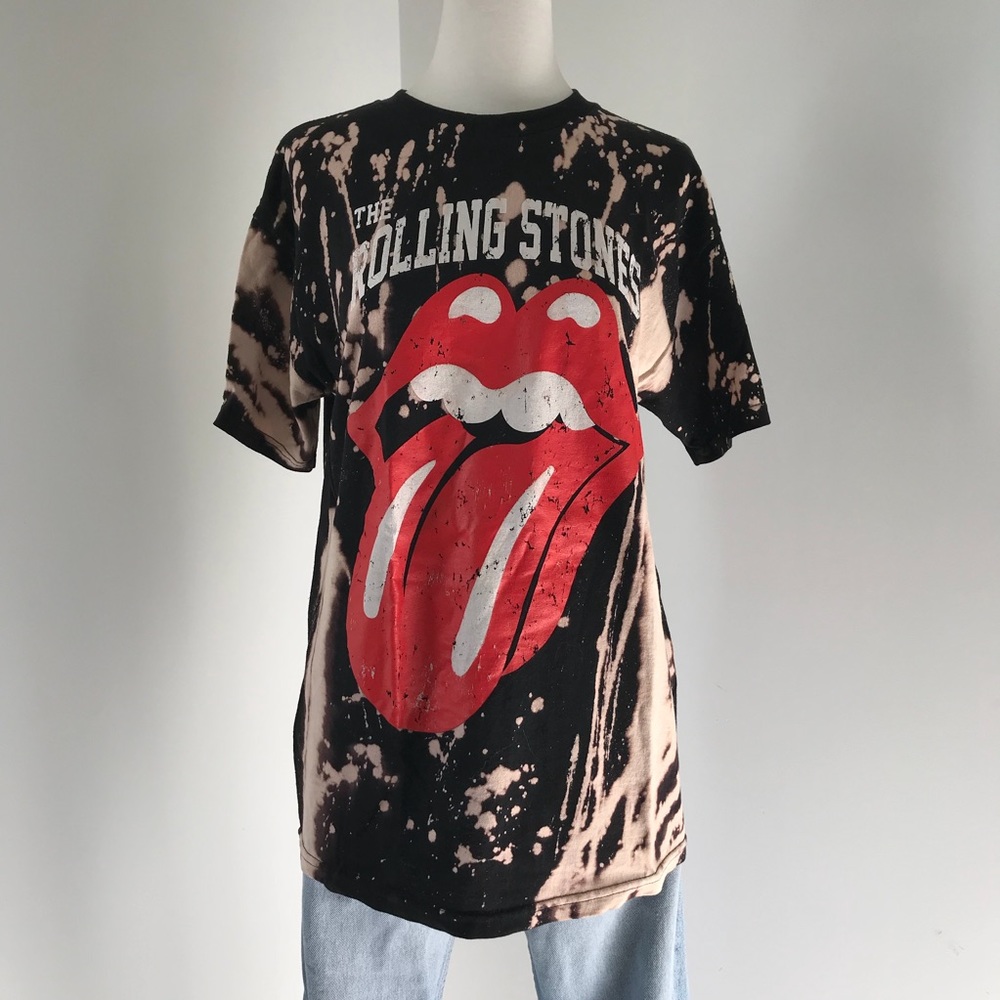 Tie die Rolling Stones t shirt